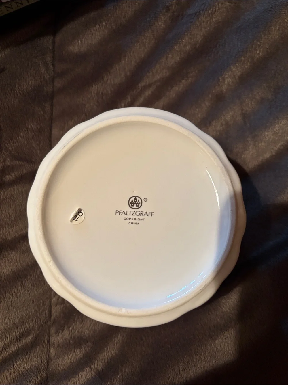 Pfaltzgraff Snow Village Green and White Dip Mix Set
